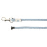 Longe d'attache Equithème Soft - Bleu denim