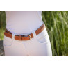 Ceinture Pénélope Pearlog - Cognac / caramel