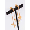 Boucles d'oreilles Pénélope Yuna - Dorée