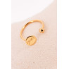 Bague Pénélope Lisa - Dorée