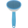 Brosse de toilettage Hippotonic Autonet - Bleu