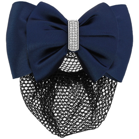 Barrette résille pour cheveux Equithème Strass