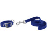Collier et laisse pour chien Riding World Oscar - Rouge