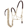 Etologische hoofdstel + touw Norton Zweden - Beige / bruin
