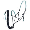 Etologische hoofdstel + touw Norton Zweden - Marine / blauw