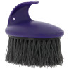 Brosse de massage à poils durs long Hippotonic - Violet
