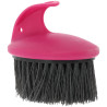 Brosse de massage à poils durs long Hippotonic - Fuchsia