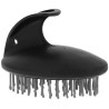 Brosse de massage à poils durs Hippotonic - Noir