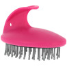 HIPPOTONIC massageborstel met zachte borstelharen - Fuchsia