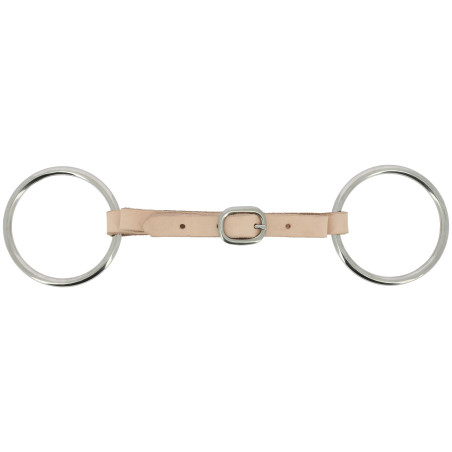 Leren bit Feeling met ketting