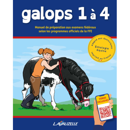 Galops 1 tot 4 met video's Lavauzelle
