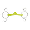 Mors réglable Metalab Flexi Soft 3 anneaux demi-lune - Vert