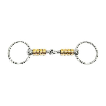 Mors 2 anneaux Metalab Magic System à rouleaux vercticaux cuivre