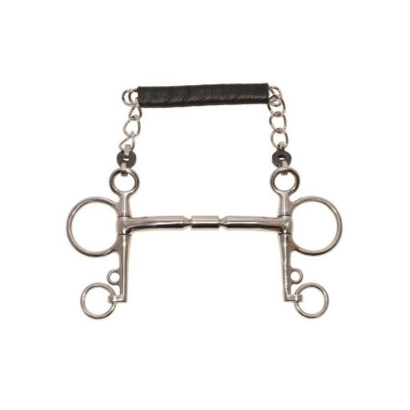 Mors pelham Metalab Elite rechte takken kort