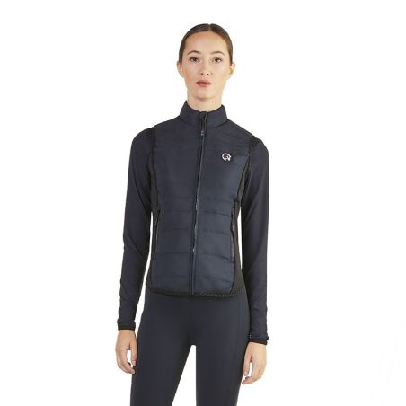 Veste sans manches matelassé Ego7 Dea femme côtés stretch