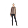 Doudoune Ego7 Febe capuche femme - Tourterelle