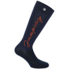 Chaussettes Equithème Jump - Marine / orange