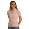Polo Pénélope Victorine femme - Pêche
