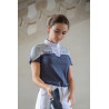 Wedstrijdpolo Pénélope Indyshow - Marineblauw