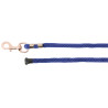 Longe d'attache Equithème Soft rose gold - Bleu