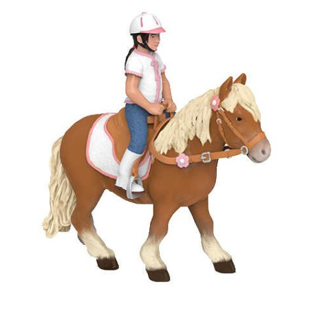 Figurine L'enfant cavalière Papo
