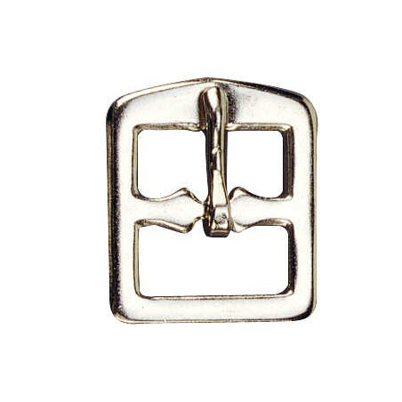 Boucle d'étrivière acier nickelé