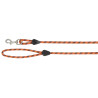 Longe en corde avec poignée - Marine / orange