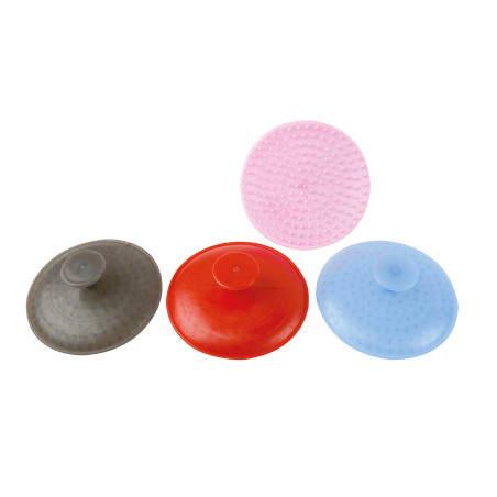 Étrille plastique ronde à picots