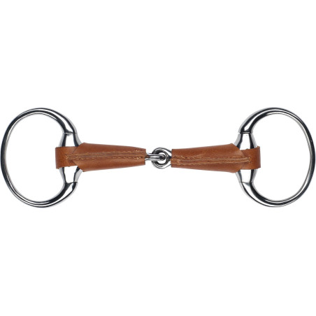 Mors olive Feeling gainé cuir