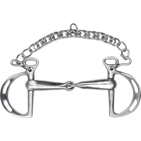 Spaans bit Feeling gebroken met roestvrijstalen satijnen scharen