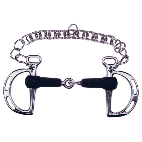 Mors espagnol Feeling à passes caoutchouc brisé