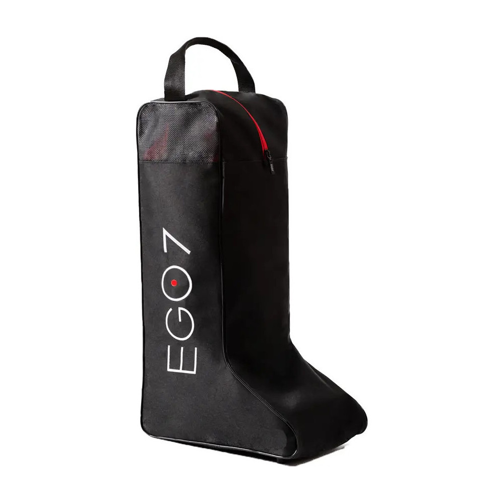 WINTENT Grand sac professionnel pour bottes d'équitation avec compartiment pour casque d'équitation Noir 55 cm