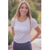 T-shirt Pénélope Techty korte mouwen - Ecru