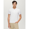Polo manches courtes Davis Tommy Hilfiger Equestrian homme - Blanc optique