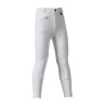 Pantalon Daslö Enfant Maille Epaisse Blanc Basane - Bleu national