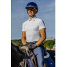 Polo de concours Equithème Chris homme - Blanc