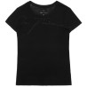 T-Shirt Je t'aime Equithème Tessie femme - Noir