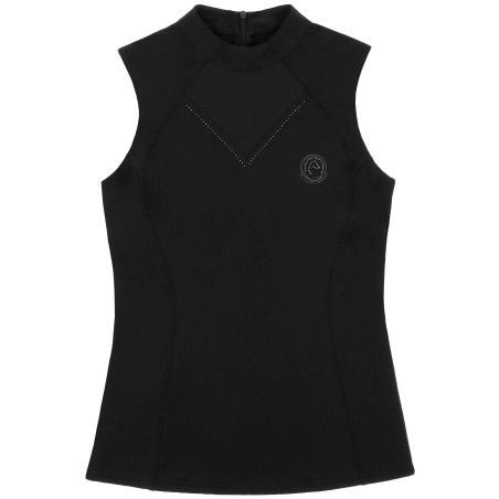 T-shirt sans manches Je t'aime Equithème Carla femme