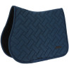 Tapis de selle mixte Equithème Starlet - Marine