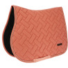 Tapis de selle mixte Equithème Starlet - Pêche