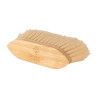 Brosse classique en bois longue douce Grooming Deluxe - Naturel