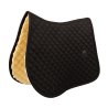 Tapis de selle en mouton Skin Friendly Diamond Jumping Kentucky - Noir