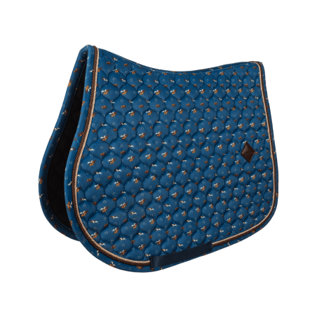 Tapis de Selle Velvet Horse Printing Jumping Kentucky