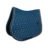 Tapis de Selle Velvet Horse Printing Jumping Kentucky - Marine