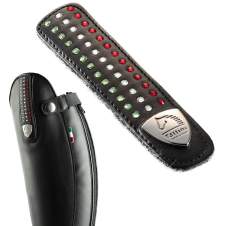 Courroies interchangeable drapeau italien strass