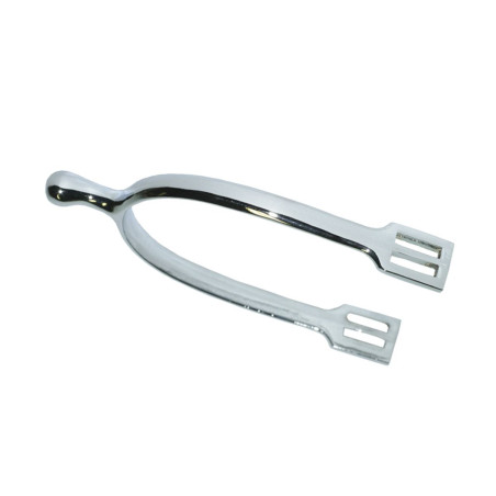 Eperons Daslö à boules nickel enfant