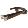 Leren beugelriemen Daslö - Bruin