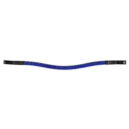 Frontal Tattini moulé avec strass bleus