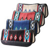 Brad Ren’s zadelpad Navajo van gevormd vilt - Blauw