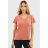 T-shirt Harcour Berenice femme - Rose aurore